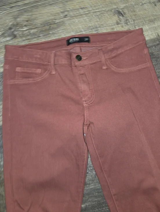 Just Black Coral Stretch Crop Jeans - Picture 6 of 12